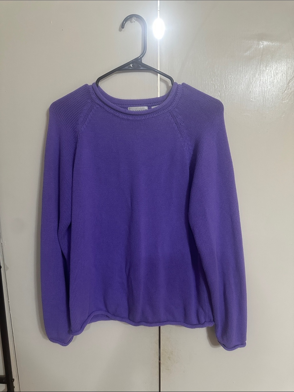 Kim Rogers Violet Crewneck Sweater